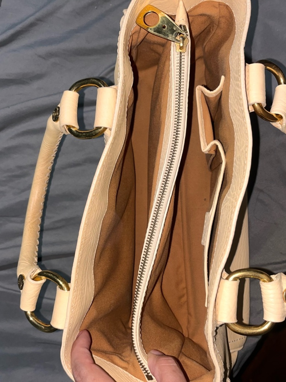 Celine Butter yellow Boogie Bag with Gold Hardware - Picture 5 of 9